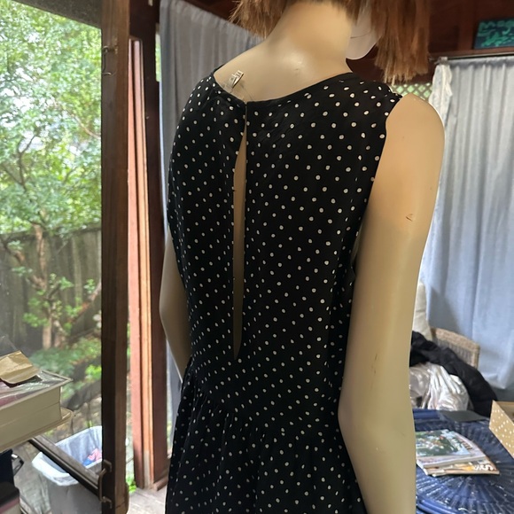 Joie Black and White Sleeveless Sundress - Picture 2 of 3